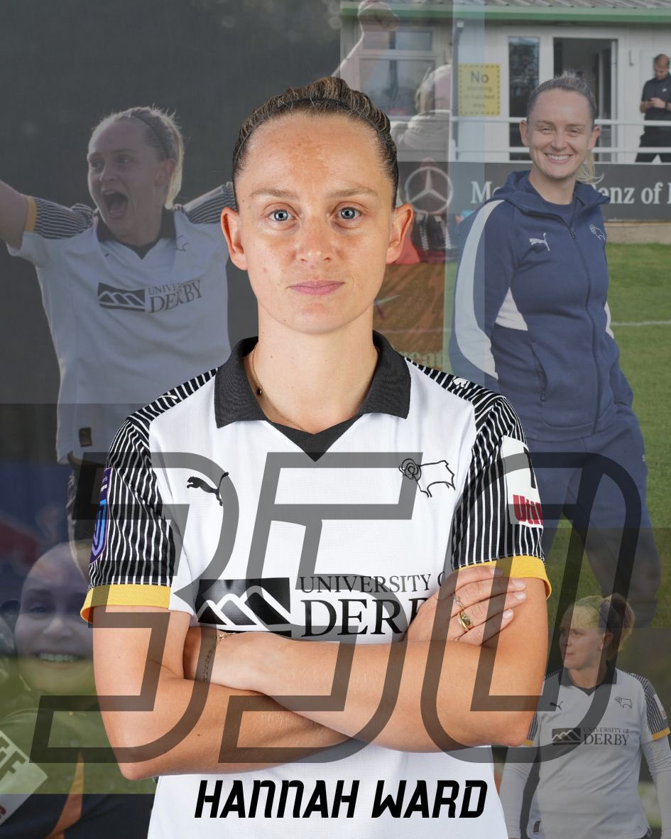 DCFCWomen's tweet image. CONGRATULATIONS to our legendary Club Captain and Ambassador on making her 350th club appearance 🙌

Hannah Ward made the momentous achievement against Loughborough at the weekend. 

We are eternally grateful for your continued service Captain 🫡

Hoping for more to come. 🐑