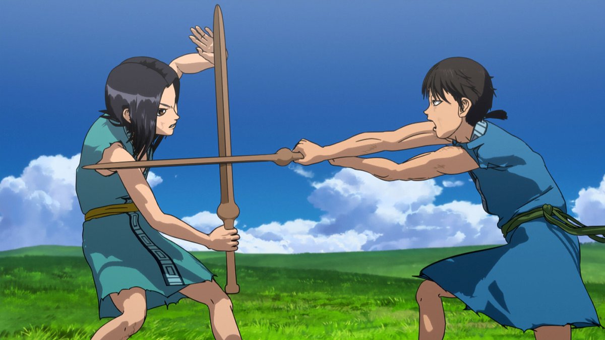 motter_5's tweet photo. 呪術廻戦のアニメいろいろ言われてるけど、キングダム第1シーズンよりはマシだと思う https://t.co/DemoxYnHI8
