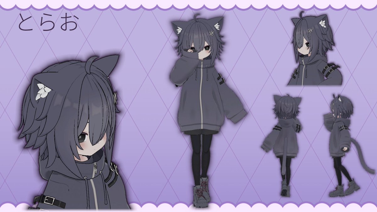 My new avatar... #VRChat 
かわいいとらおかわいい