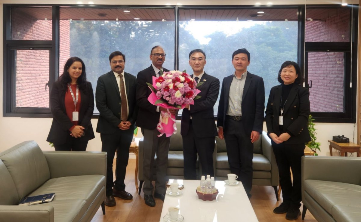 Korean Embassy India tweet media