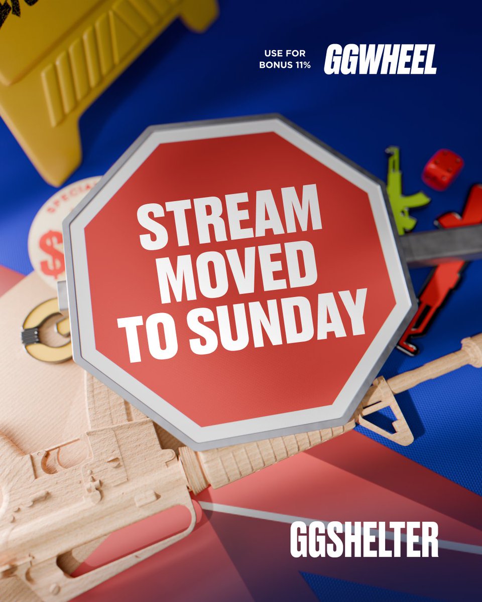gg_drop's tweet image. 🎮 CS2 STREAM UPDATE 🎮

⚠️ IMPORTANT NOTICE ⚠️
Today’s CS2 stream giveaway is POSTPONED.

👉 The stream is moved to SUNDAY EVENING (CET) — same vibes, same prizes, just a better time 😎

🎁 WHAT’S WAITING FOR YOU ON STREAM:

🔥 Giveaway 1
Galil AR | Dusk Ruins
1️⃣ Use ▶️ GGWHEEL…