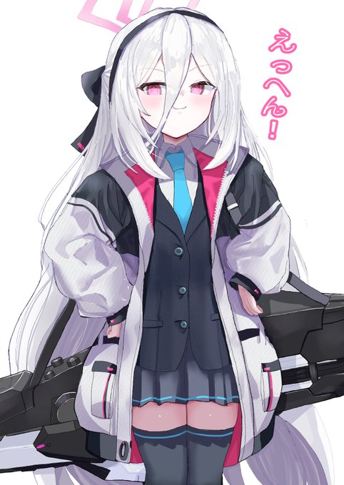 #ブルアカ #Bluearchive  ケイ描いた  えっへん! 