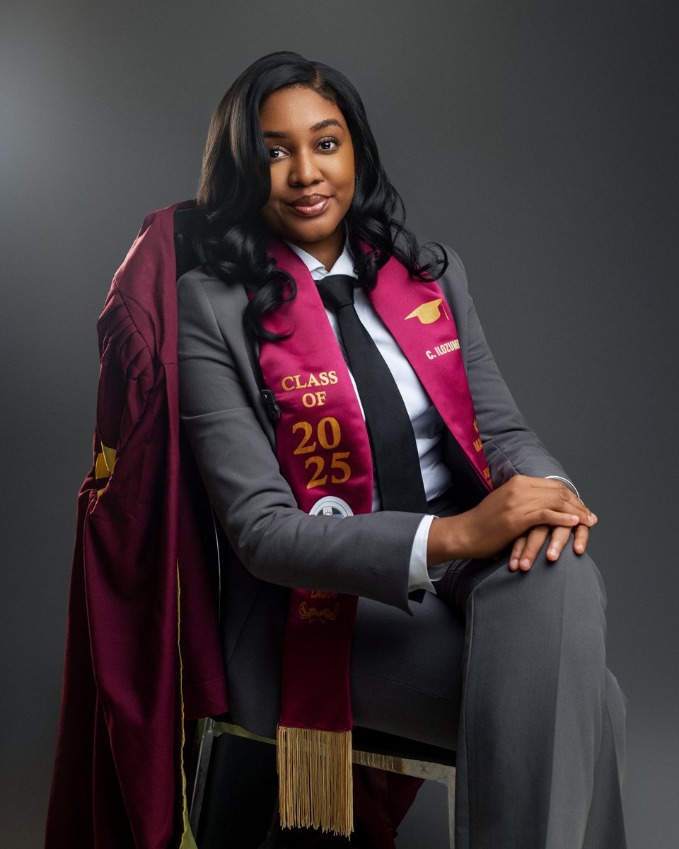 Chioma Ilozumba, Master of Business Administration (MBA), Class of 2023 - 2025, University of Lagos. Finishing gradepoint 4.02/5.

While Momx3, my 9-5  legal role, writing for TV &amp; print,  classes every weekday 6-8pm at Unilag and Zoom, judging prizes, panel sessions

God outdid!