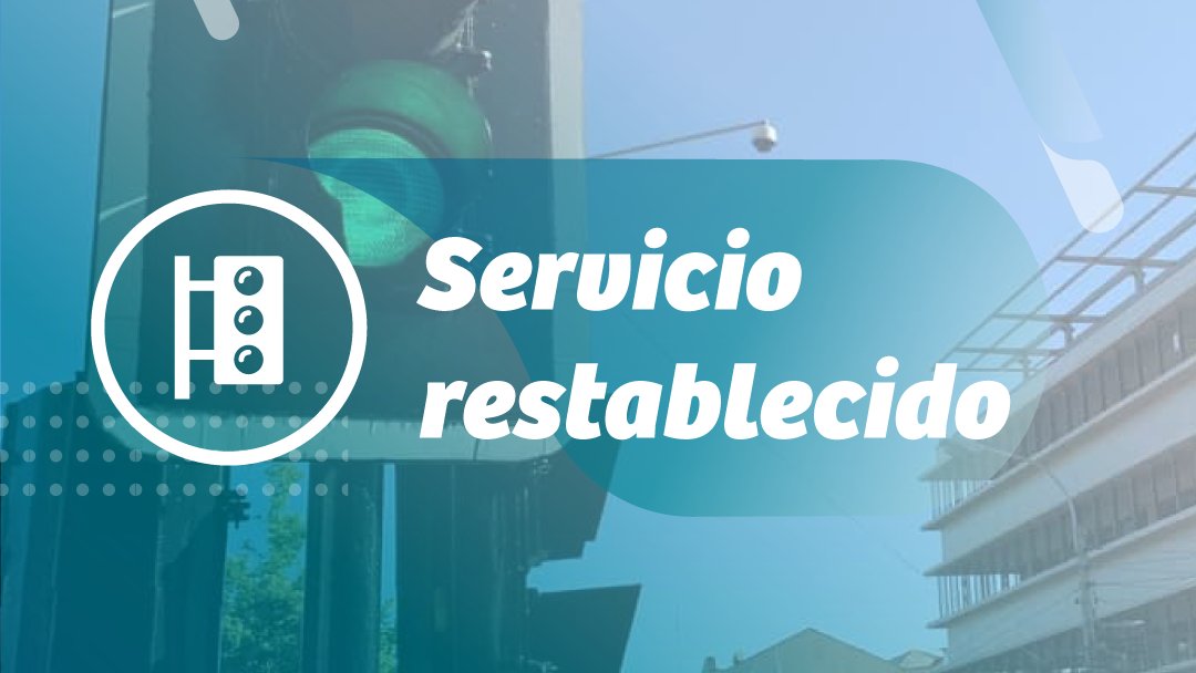 Actualizamos (08:36) Semáforos operativos en Eduardo Orchard con Homero Ávila. #Antofagasta
<a href="/MTTAntofagasta/">SeremiTT Región de Antofagasta</a>