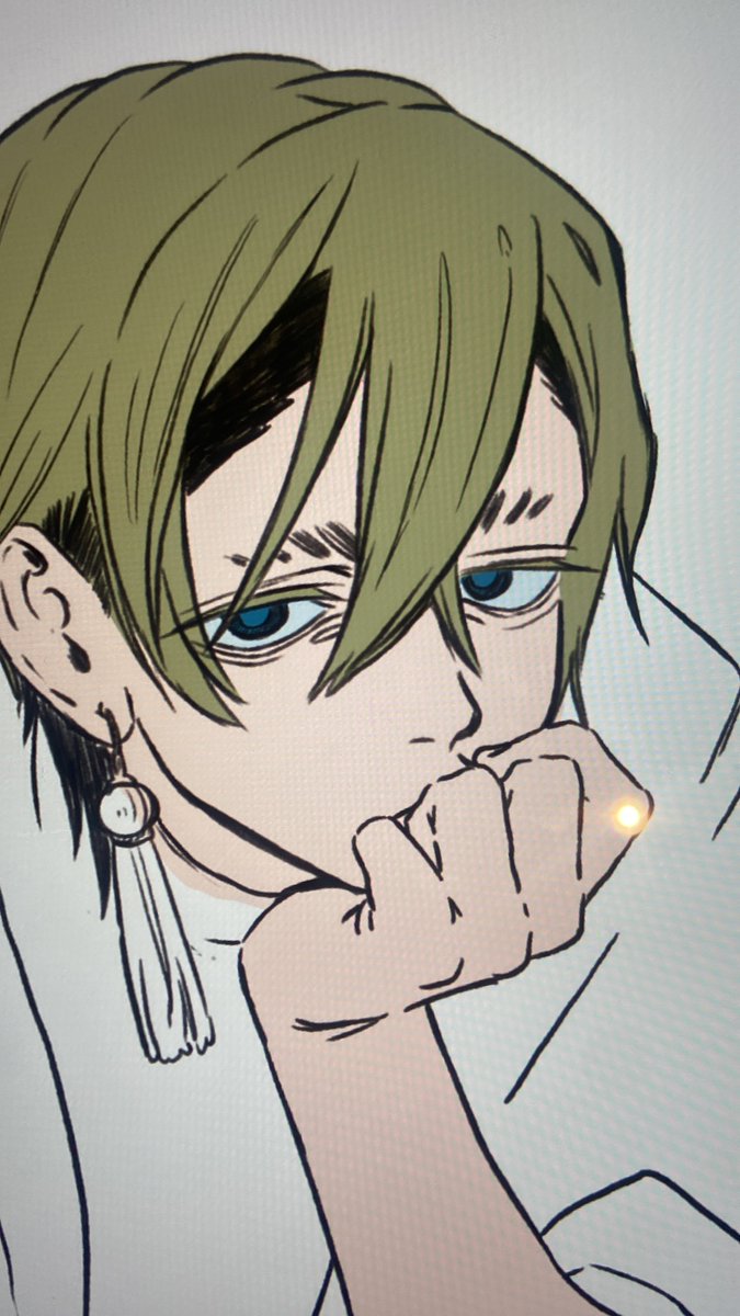 gusuketaganashi's tweet image. あ"💢口消えた💢💢