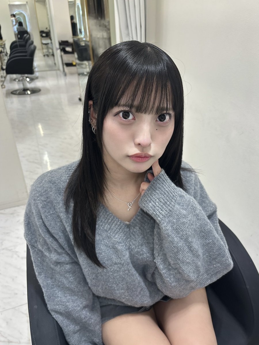 みぃ ロングになったけど、好きか？