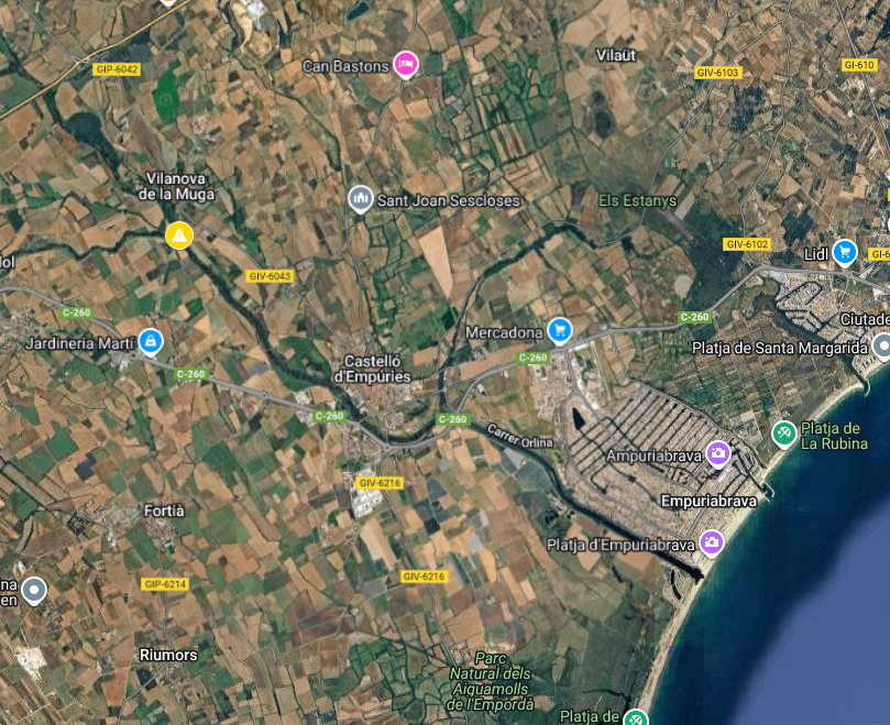 ecoviesgi's tweet image. ⚠️Pas inundat a l’alçada de Vilanova de la Muga que afecta a les rutes Pirinexus, Pirinexus litoral i Camí Natural de la Muga.

Consulteu les incidències vigents després dels darrers episodis de pluges

ℹ️Més info 👉 viesverdes.cat/incidencies-de… 

#Incidencies @DiputacioGirona