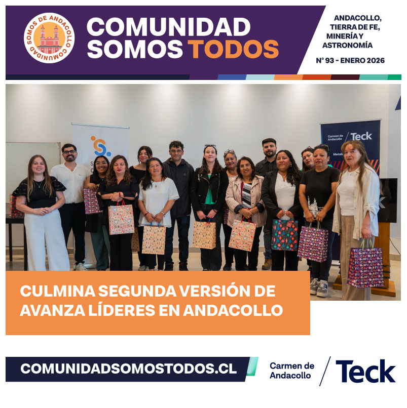 TeckChile's tweet photo. En #TeckCDA celebramos el cierre de la 2da edición de Avanza Líderes, programa que fortalece la gestión social y liderazgo de dirigentes de #Andacollo, potenciando capacidades para generar cambios positivos en sus territorios. Más en #ComunidadSomosTodos: https://t.co/7sytE5eI08 https://t.co/WLbDxLavcI