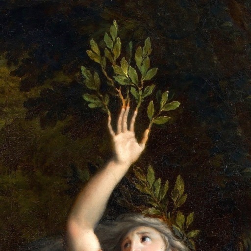 archaeologyart's tweet photo. René-Antoine Houasse, Apollo pursuing Daphne (detail), 1677 https://t.co/PXigtf5CFB