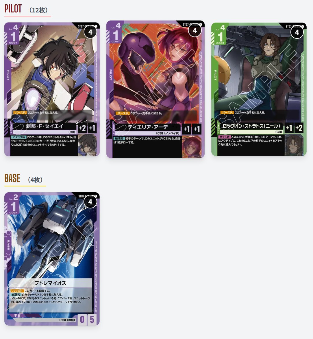 CB軸も戦える？ 強力パイロットで武力介入していく緑紫ダブルオーの