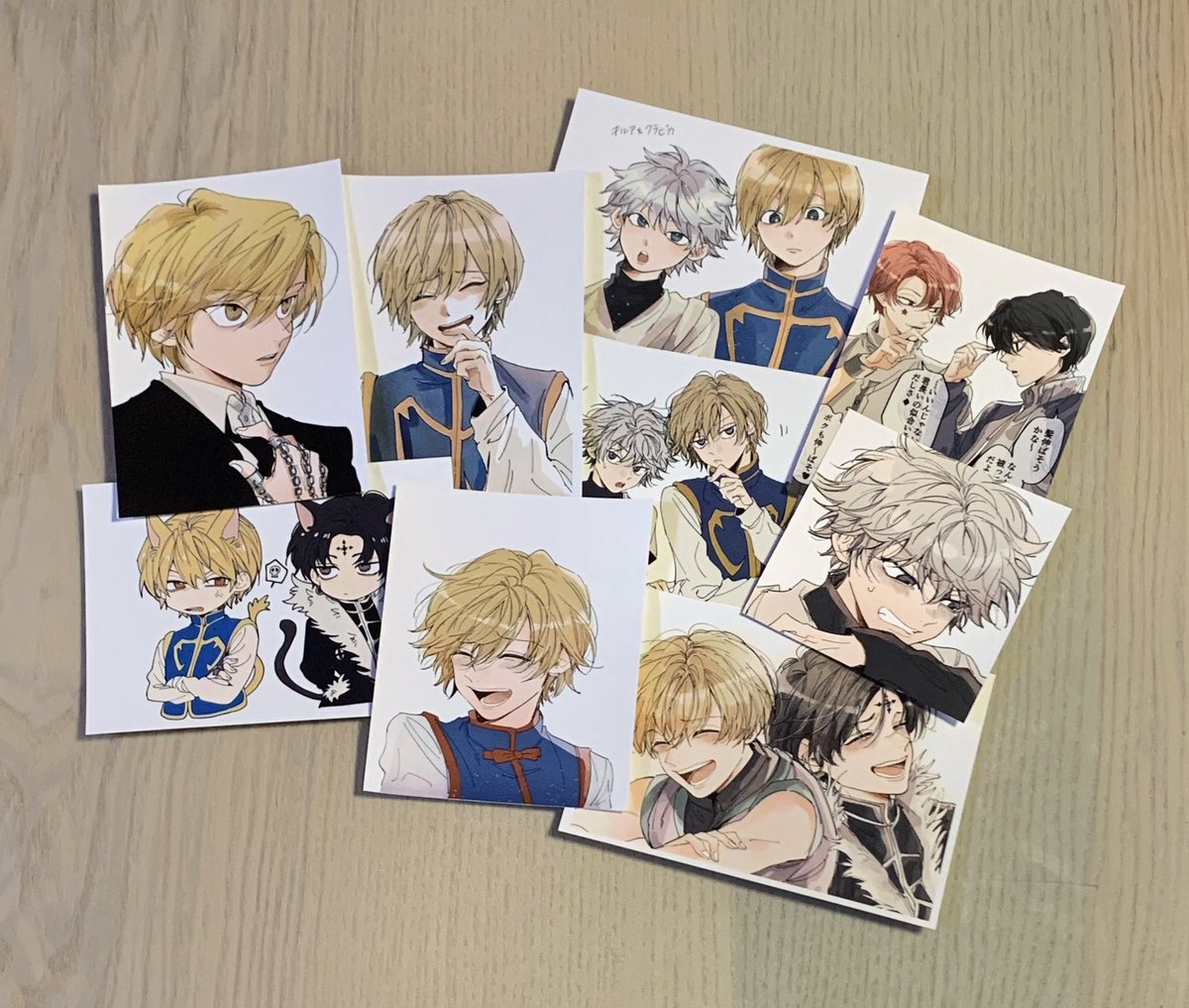 enemyofgo's tweet image. พร้อมส่ง❗️

เน็ตปริ้น hxh 9 ใบ

➖ 260 บาท

📥 สั่งซื้อทาง dm
#ตลาดนัดhxh #ตลาดนัดhunter #ตลาดนัดhunterxhunter #ตลาดนัดฮันเตอร์