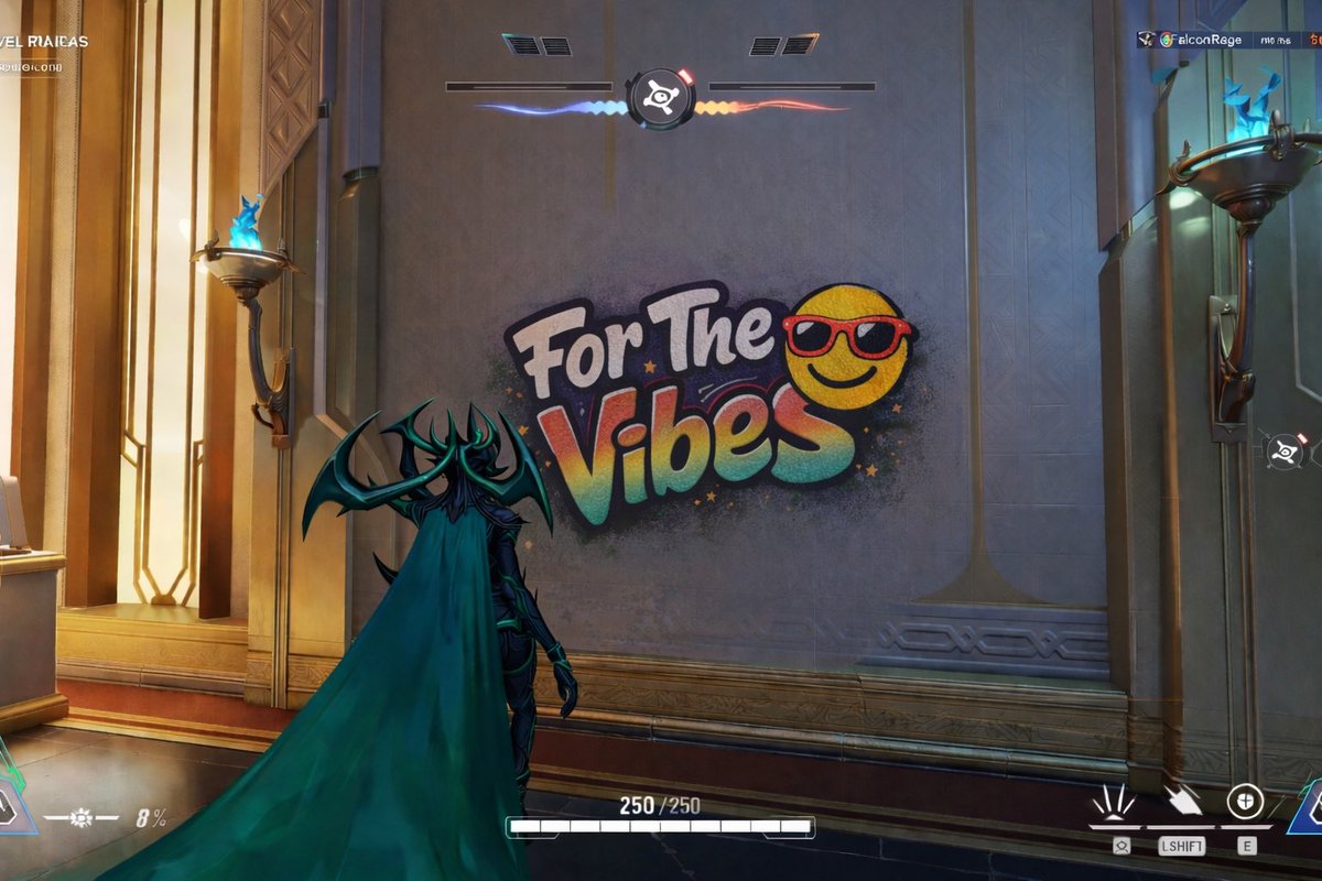 FatalGlytch's tweet image. ‼️ NEW SPRAY BEING ADDED

After the Kingsman x Cece situation, the devs have decided to add a “For The Vibes” spray. 

I am dead 😭