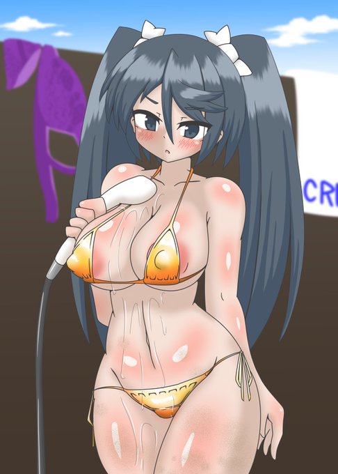 金ビキニ五十鈴さんとシャワー 