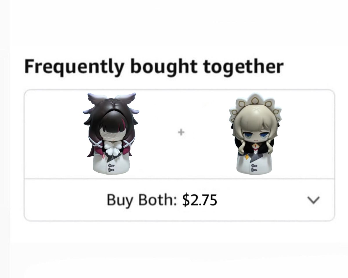 DailyMiniFatui's tweet image. moon maiden and the marionette &amp;lt;3