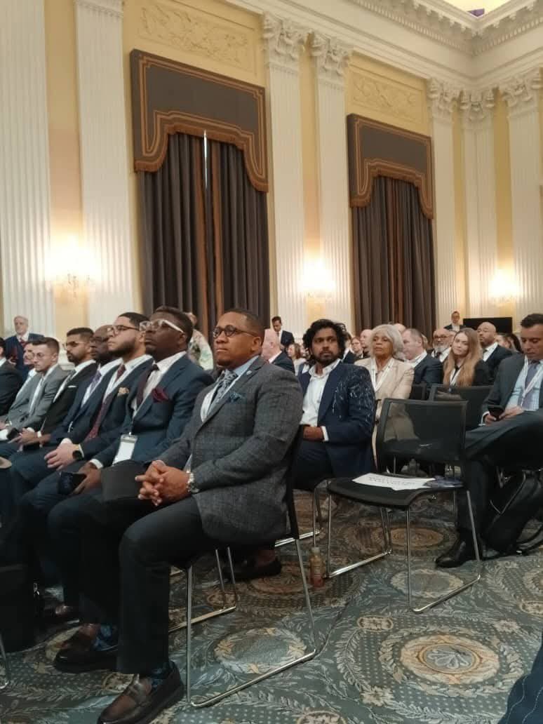 SamirMuham23192's tweet photo. I count it a rare privilege to stand at the US Capitol representing His Excellency, Barrister Caleb Manasseh Mutfwang, Executive Governor and to speak on behalf of the people of Plateau State at the International Interfaith Conference, United in Liberty: The Rise of Spiritual Diplomats.

Speaking in the Caucus Room of the Cannon House Office Building, I shared the state of affairs in Plateau State, highlighting the development gains being recorded under the current administration, while also drawing global attention to the humanitarian crisis as well as the plight and challenges faced by Internally Displaced Persons (IDPs).

1. I spoke about hope - Plateau State’s development progress.

2. I spoke about pain - the persecution of communities and the reality of displacement and;

3. I spoke about responsibility - the urgent need for global partnerships to restore dignity and build lasting peace.

I concluded with a call for faith-driven partnerships, moral diplomacy, and practical collaboration to advance peace and restore dignity to displaced communities. Faith must move us beyond words to action.

Grateful for the opportunity to amplify Plateau State’s voice on a global stage and to advance His Excellency’s vision of peace, inclusion, and sustainable development.

Special appreciation to Pst. Dr. Mark Burns, all distinguished speakers including United States Congressmen, Diplomats, development partners, faith leaders from all over the world for committing to building a world that will enhance peaceful coexistence among all people irrespective of faith, ethnicity, race or colour. 

#UnitedInLiberty #PlateauState #SpiritualDiplomacy #USCapitol #FaithInAction #IDPs #Peacebuilding #DevelopmentPartnership #plateauisrising #thetimeisnow #partnerships #uscapitol #everyonefollowers

@wilsonmanji 
23rd January, 2026