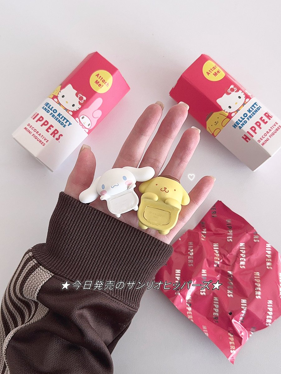 ㅤ 今日から発売で、楽しみにしてたサンリオヒッパーズ ﾐ・◦・ﾐ