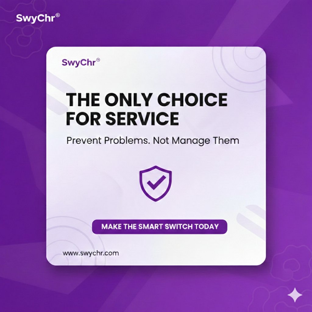 swychrglobal's tweet image. If service matters to you then SWYCHR is the only choice. Make the smart switch today &amp;amp; experience SWYCHR. Don’t manage problems rather prevent them with SWYCHR.

L: urlgeni.us/swychr

#SwitchBetter #EverydayMadeBetter
