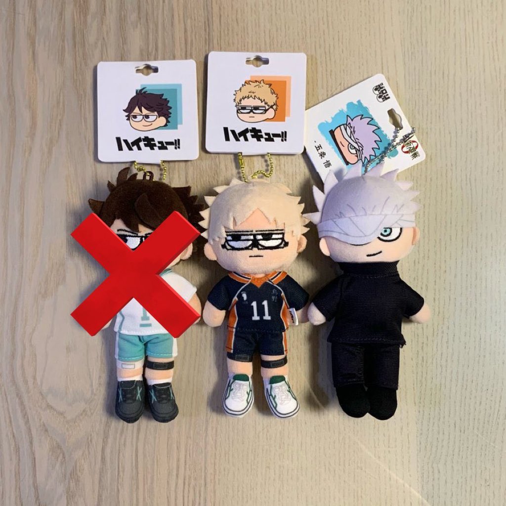 enemyofgo's tweet image. ✅ เหลือ

ตุ๊กตา จิโรริ สึกกี้ 
➖ 750 บาท

ตุ๊กตา จิโรริ โกะโจ
➖ 720 บาท

🏷️รับผ่อน/มัดจำ
#ตลาดนัดไฮคิว #ตลาดนัดHQ #ตลาดนัดhaikyuu #ตลาดนัดจจส #ตลาดนัดjjk #ตลาดนัดjujutsu #ตลาดนัดjujutsukaisen