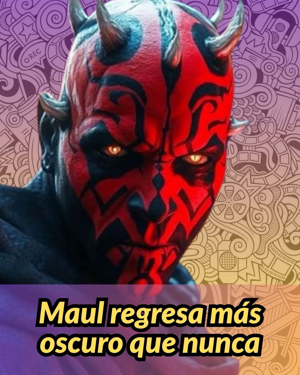 demshi's tweet photo. Maul regresa más oscuro que nunca
#Maul #LordOfTheShadows #StarWars #LadoOscuro #SerieAnimada #Trailer #Lucasfilm #DisneyPlus #Sith #StarWarsSeries #Parati #CineLovers #AmantesDelCine 
Sígueme para mas información 👇
https://t.co/7NdzkvhCIp https://t.co/YQFe0beRkC