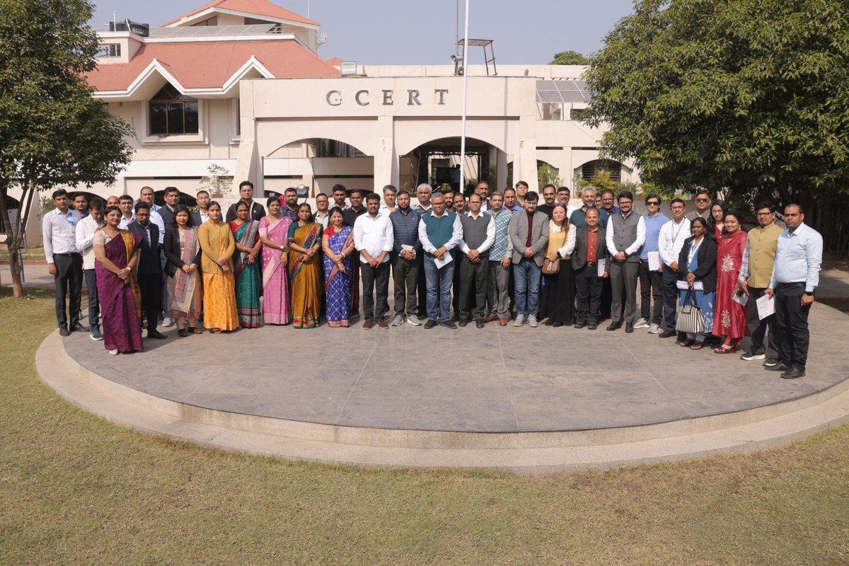 BodanapallyVGR's tweet photo. Along with my @TSATnetwork team, I attended the PM e-Vidya Nodal Officers Consultative Meet, held in January 21 to  23, 2026 at GCERT, Gandhinagar, Gujarat.

👉🏿 The sessions focused on the “Guidelines for Development of Engaging e-Content for Educational Television – Version 2.0.”

These guidelines have been developed by the Central Institute of Educational Technology (#CIET), @ncert, with the objective of enhancing the quality, effectiveness, and learner engagement of educational television content.

@revanth_anumula @TelanganaCMO  @Bhatti_Mallu  @seethakkaMLA @iamkondasurekha @TSATnetwork @Min_SridharBabu @OffDSB @DigitalMediaTG @jupallyk_rao @oratorgreat @kiran_chamala @IPRTelangana @KomatireddyKVR @UttamINC @VivekVenkatswam @INC_ponguleti  @Tummala_INC @ayodhya_boreddy @AapannaHastham @INCIndia @Congress4TS @INCTelangana @IYCTelangana @sadiqpress @BRSparty @BJP4India @SatishManneINC @burravenkatesh5 @EduMinOfIndia @TSEduDept @Vemnarenderredy @KondaSurekha @meeseethakka @KondaSurekha @K_RaghuveerINC @VamsiChandReddy @DrMalluRavi1