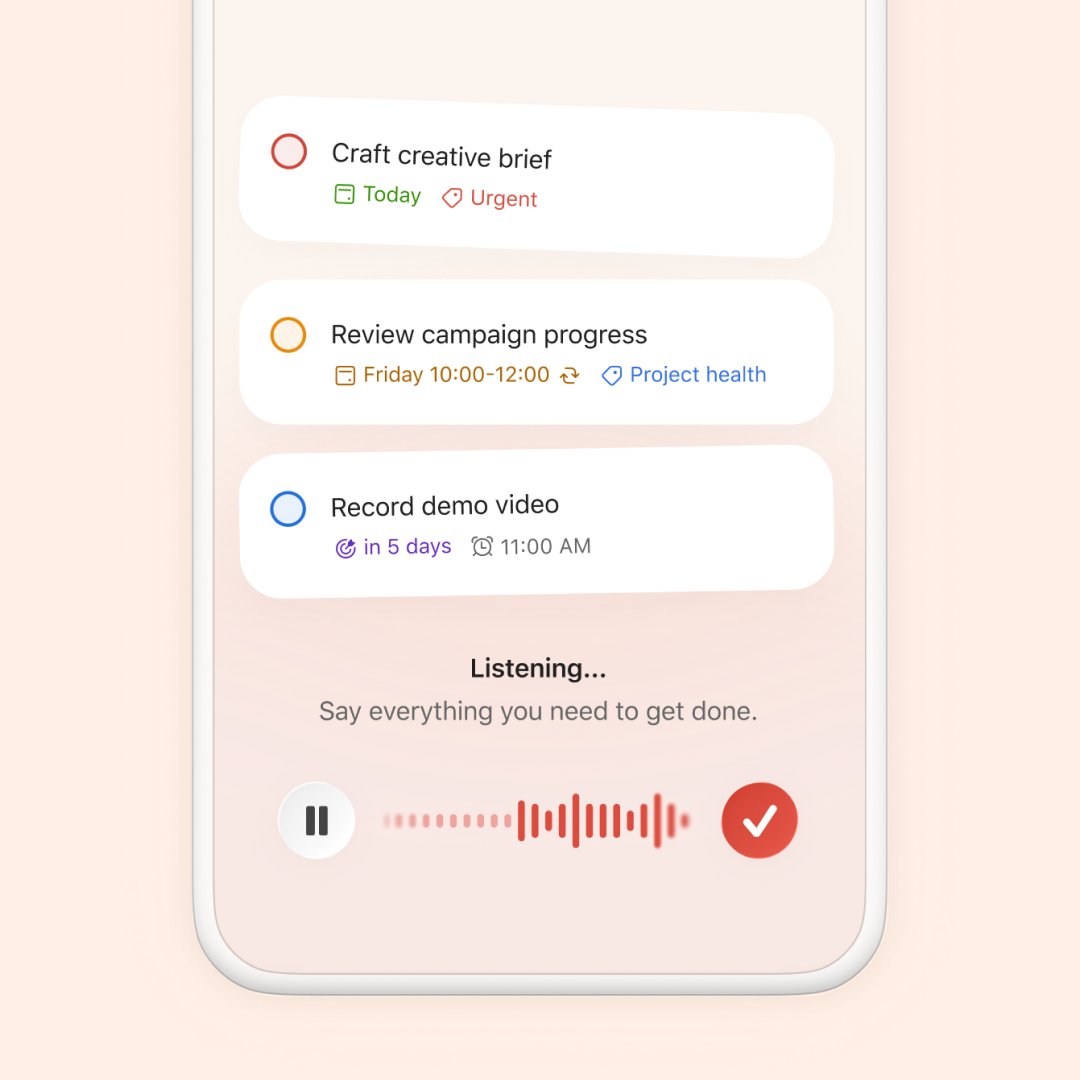Todoist tweet media