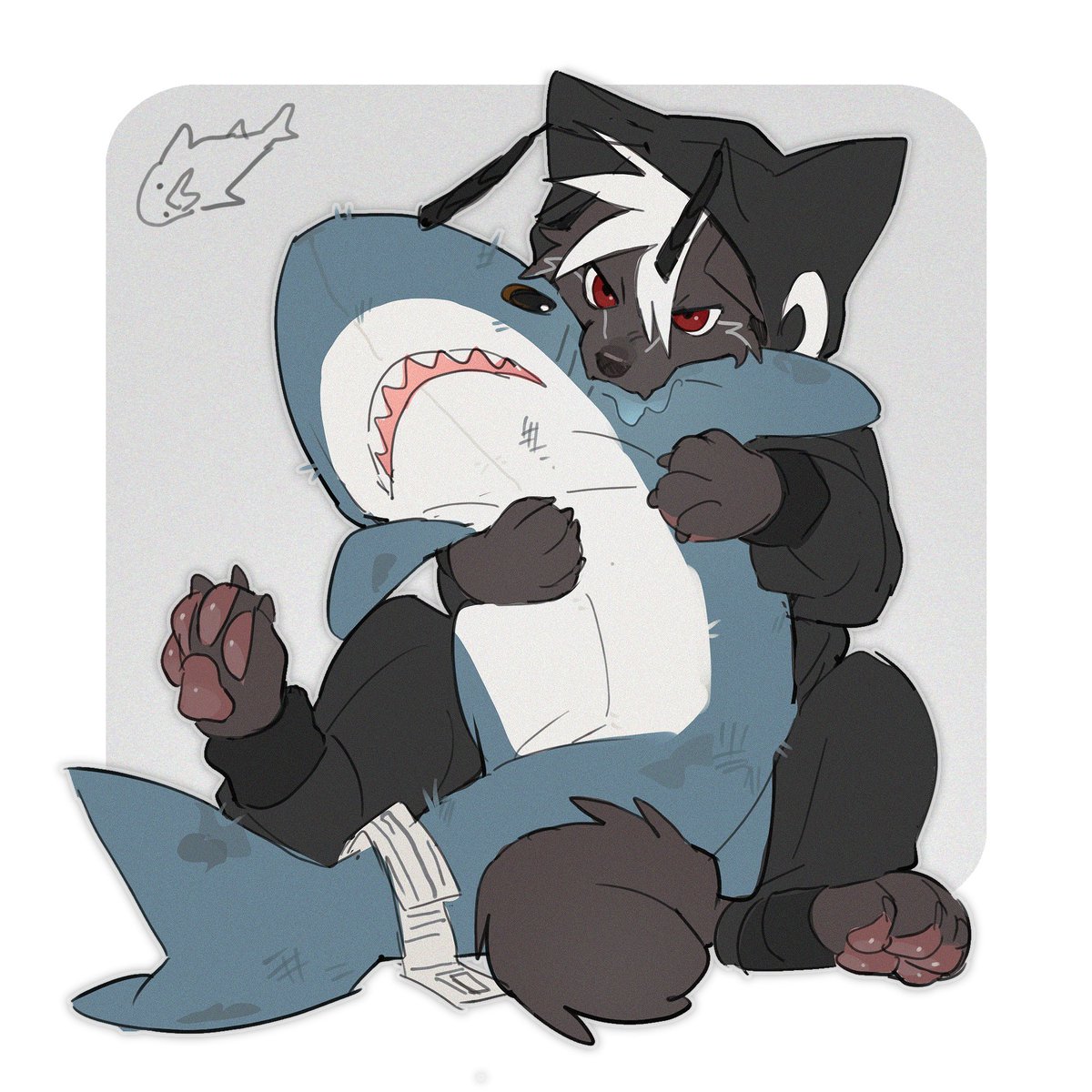 He's not a dragon but he has it too🐜