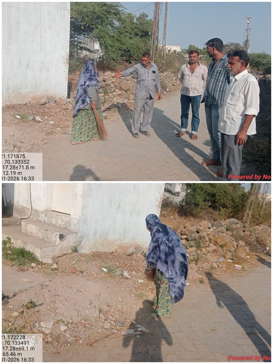 RUDALPUR ગામે જાહેર સ્થળોની સફાઈ #Swachhotsav #NirmalGujarat #CRD_Gujarat #SBMR_Gujarat #SwachhGaon_SwasthGaon #SwachhSujalGaon #HarGharSwachhta 
 <a href="/crdgujarat1/">Commissionerate of Rural Development,Gujarat</a> ,<a href="/DdoJunagadh/">DDO Junagadh</a> 
<a href="/SBMR_Gujarat/">Swachh Bharat Mission- Gramin, Gujarat</a>  ,
<a href="/TDO_MANGROL_JND/">TDO-MANGROL(JUNAGADH)</a> ,<a href="/DrdaJun1/">Sbmg Junagadh</a>