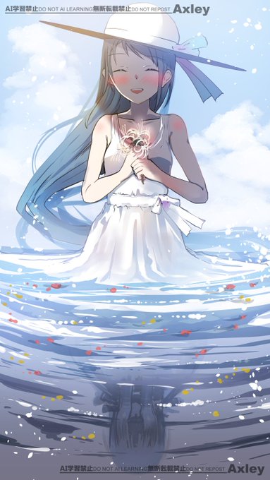 #無言で帽子をかぶったイラストを貼る見た人も貼る 