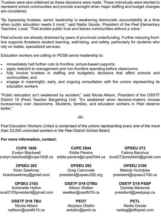OPSEU 2100 tweet media