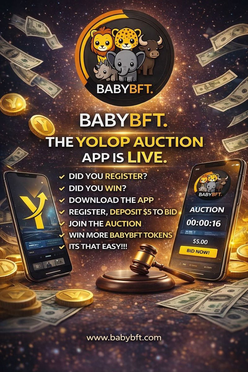 🔥 THE MOTHER OF ALL DEALS HAS ARRIVED! 🔥

$BBFT is absolutely ON FIRE right now! 🚀

We are firing on all cylinders across the map:
🇿🇦 SA | 🇳🇦 Namibia | 🇿🇼 Zimbabwe | 🇧🇼 Botswana | 🇱🇸 Lesotho

The Yolop auction synergy is sending momentum into overdrive. This isn't just a pump;