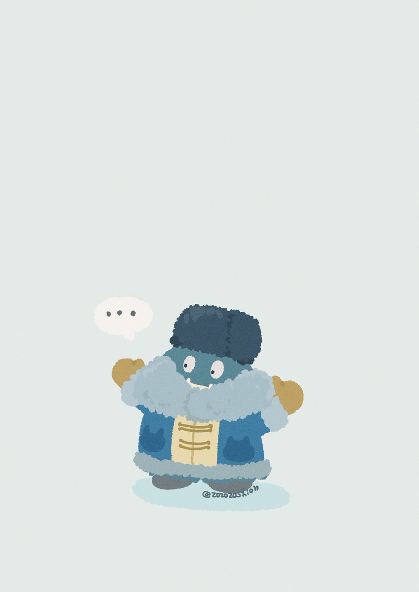 zozozoshion's tweet image. 寒いから🧣