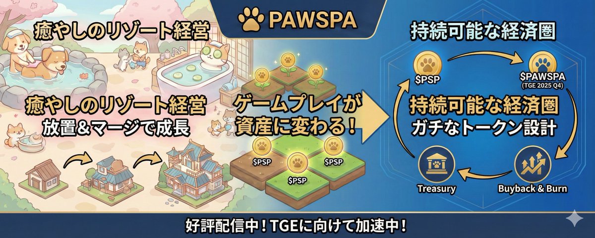 結論から言います。運営のトークンロックが「1年」ある時点で、この案件は追う価値があります。