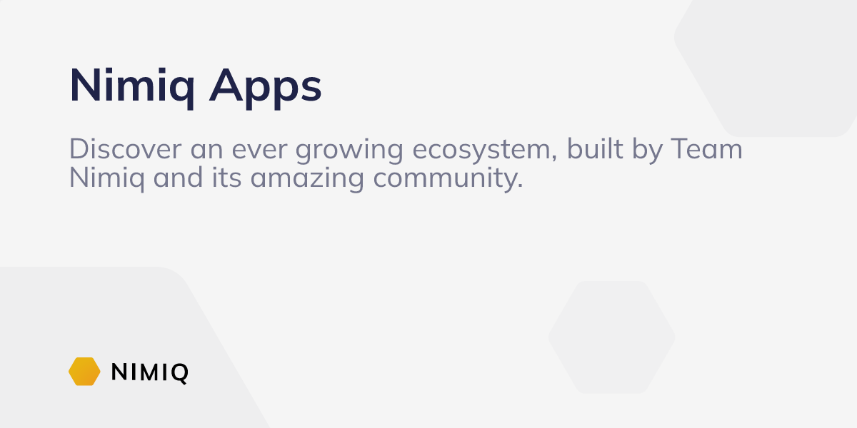 Nimiq — $NIM 🤝 tweet media