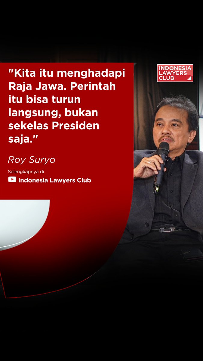 Indonesia Lawyers Club tweet media