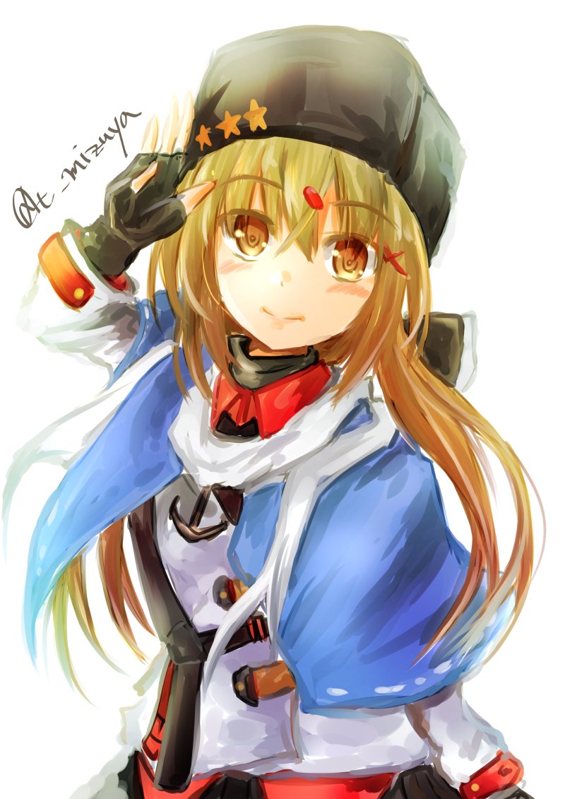 #無言で帽子をかぶったイラストを貼る見た人も貼る 