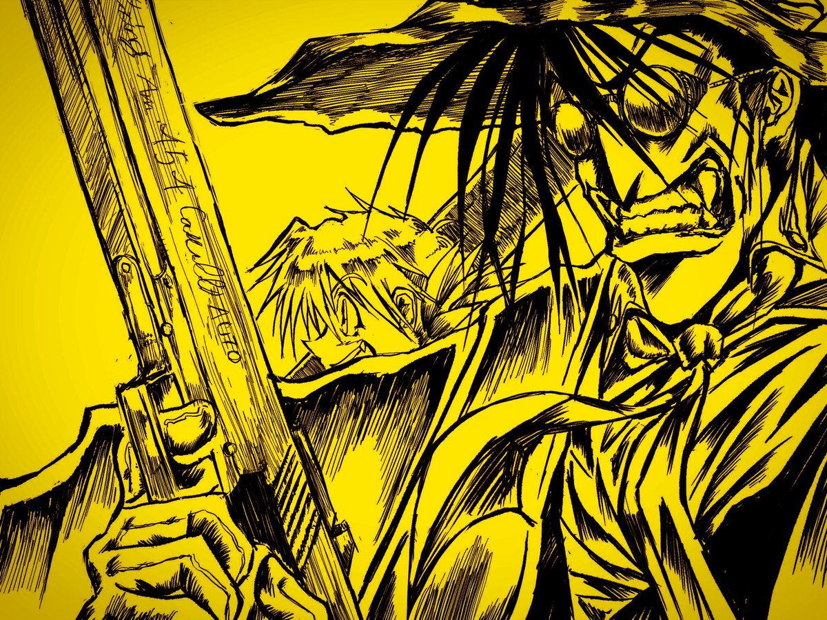 zs8989898989's tweet photo. #HELLSING https://t.co/1YKwm8g4VU