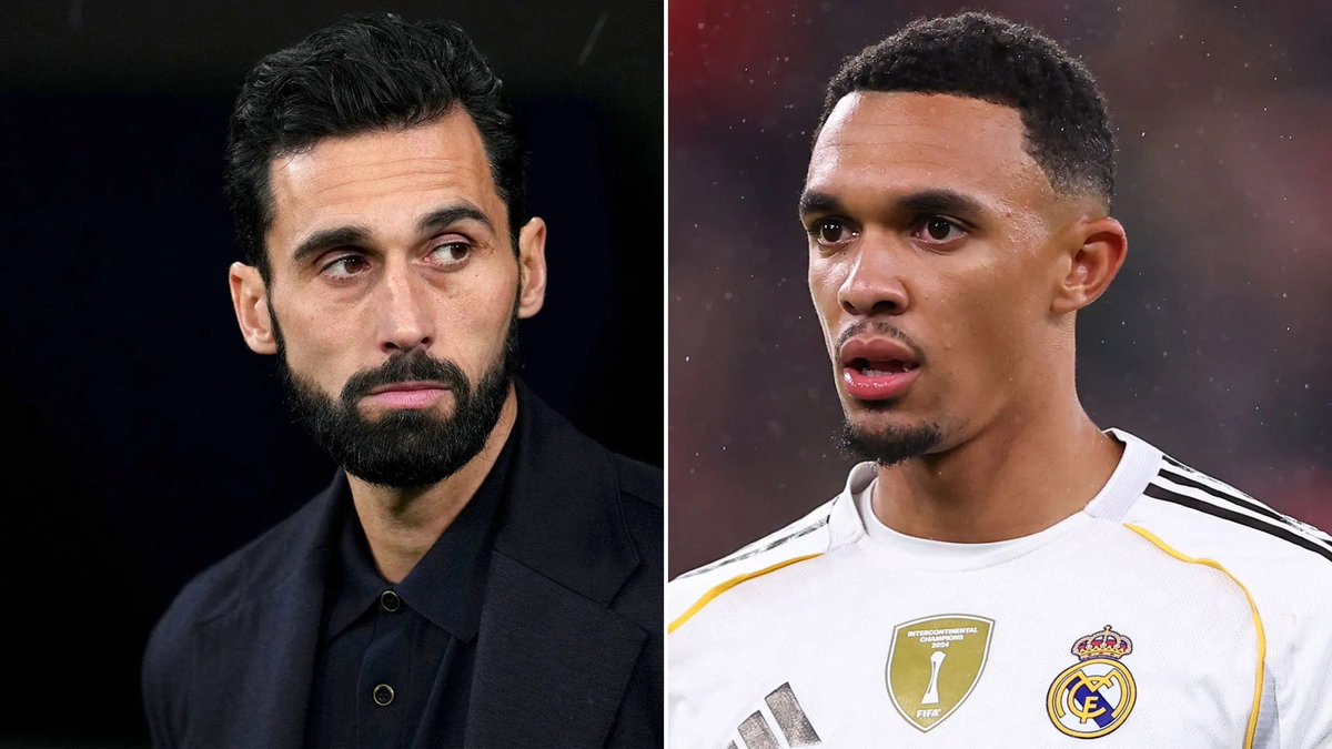 FootballTalkHQ's tweet image. Arbeloa has sat down with Alexander-Arnold to ask him to leave Real Madrid for his own good. 

Trent Alexander-Arnold has been informed he is not part of the team’s plans, and his contributions on both the offensive and defensive sides are not good enough. [@elnacionalcat]