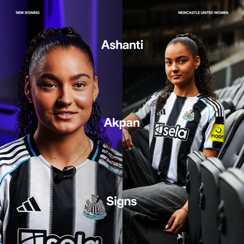 NUFCWomen's tweet photo. We're delighted to announce the signing of England youth international Ashanti Akpan on a permanent deal from Chelsea!

Welcome to Newcastle, Ashanti! 🤝