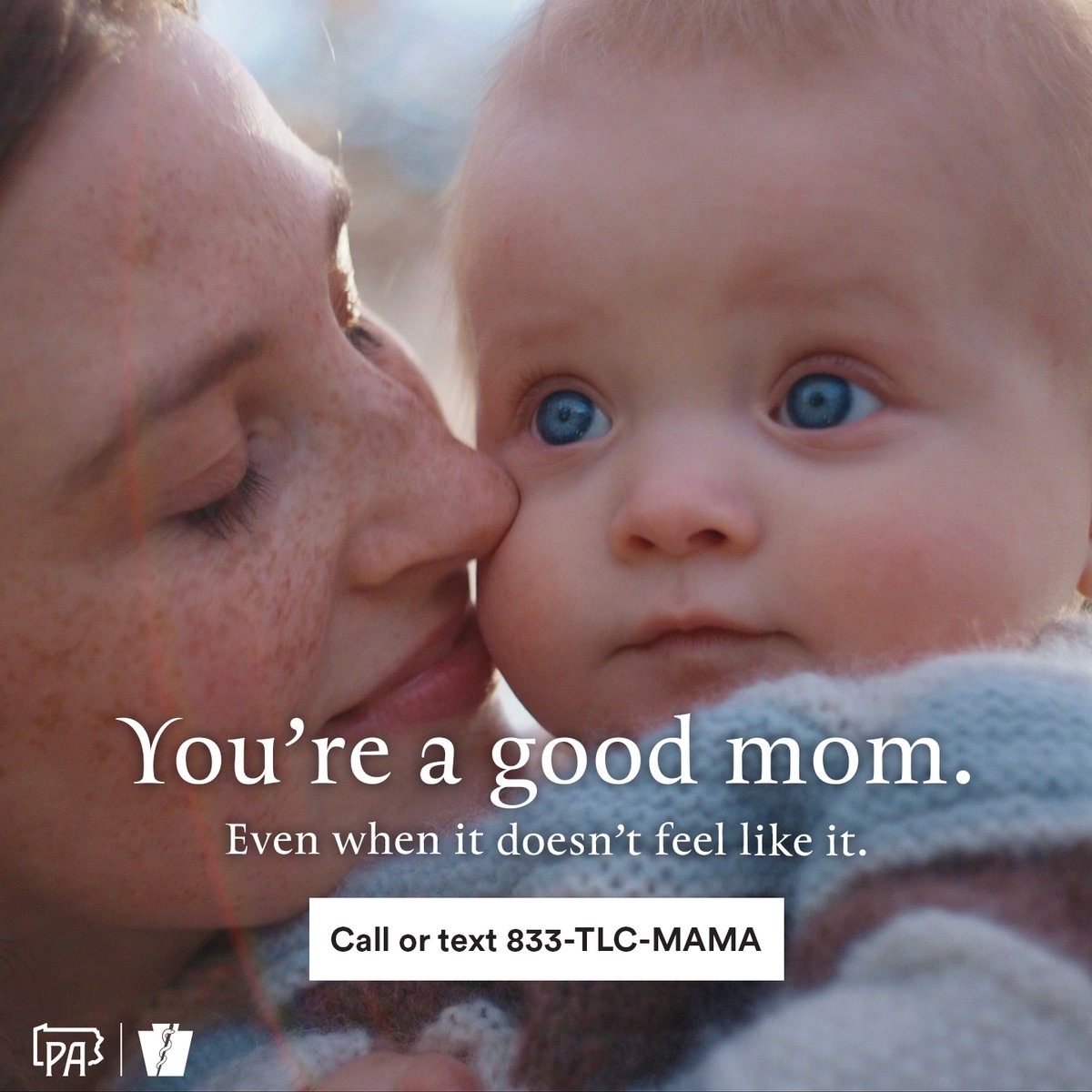 Not feeling like yourself? New moms can experience mental health challenges during or after pregnancy—but, you are not alone! Help and support are available. Call or text 833-TLC-MAMA for free, confidential support.