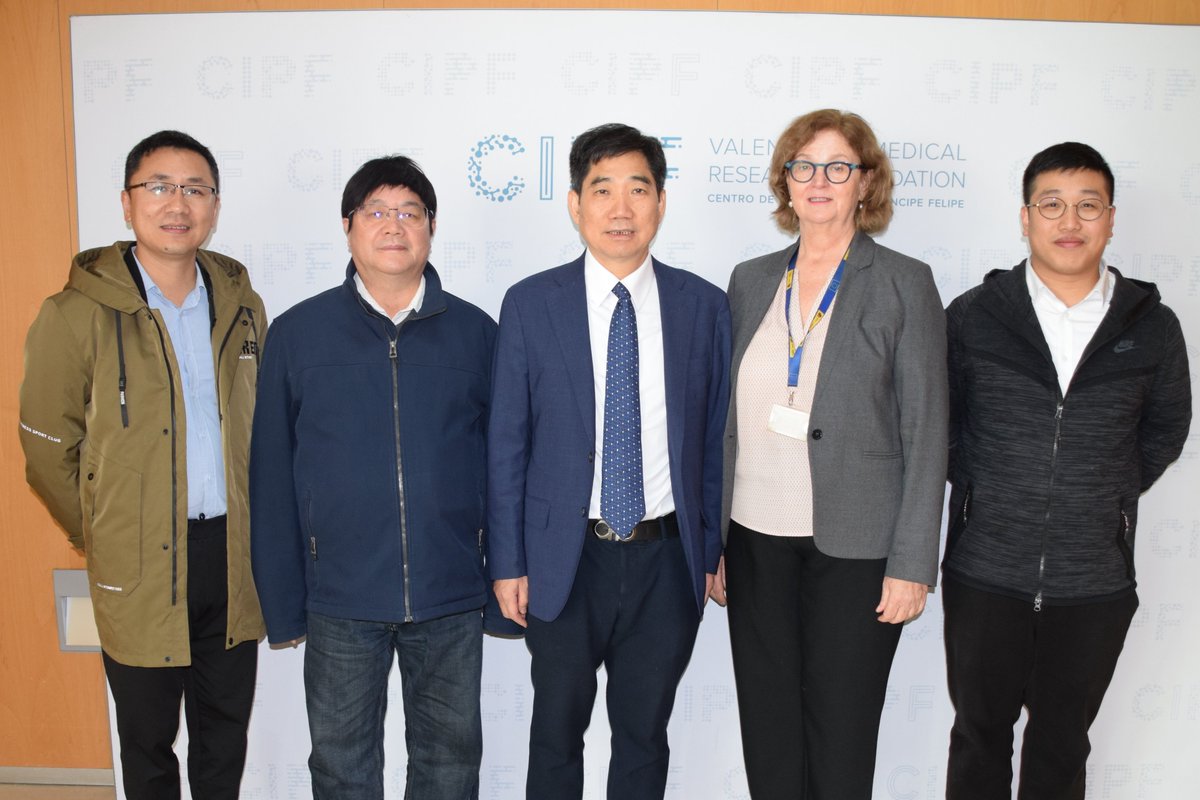CIPFciencia's tweet photo. Great honor to receive today at CIPF Prof. Anlong XU, Prof. Zheng-an YAO, Mr.Qinan LIAO and Mr.Junbin XU from Sun Yat-sen University 中山大学 
#SYSU #collaborations #biomedicine https://t.co/w8RDX1UTeu
