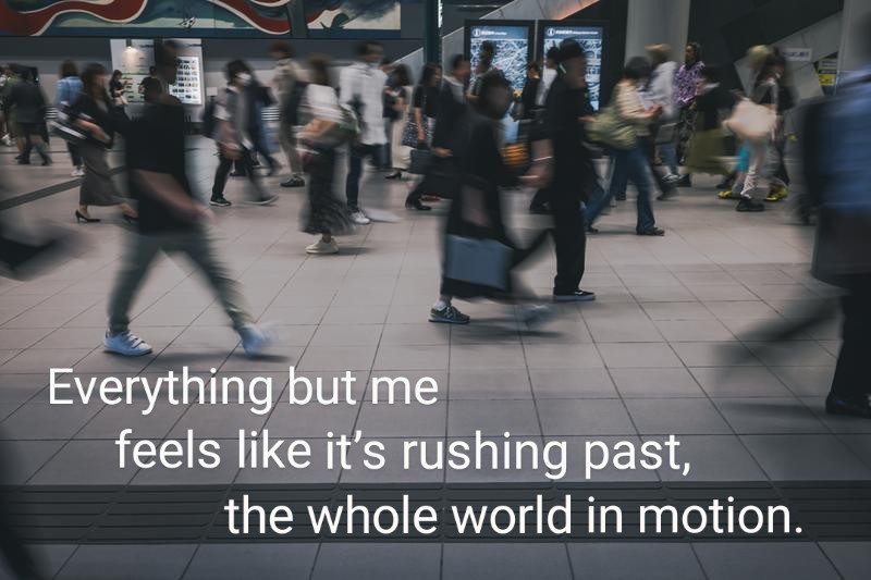 TakuiWrites's tweet image. Everything but me
feels like it’s rushing past,
the whole world in motion.

#poetry #innerworld
#stillness