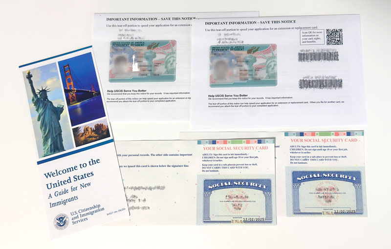 ㊗️グリーンカード到着🎉 ご当選のお客様にグリーンカードが届きまし