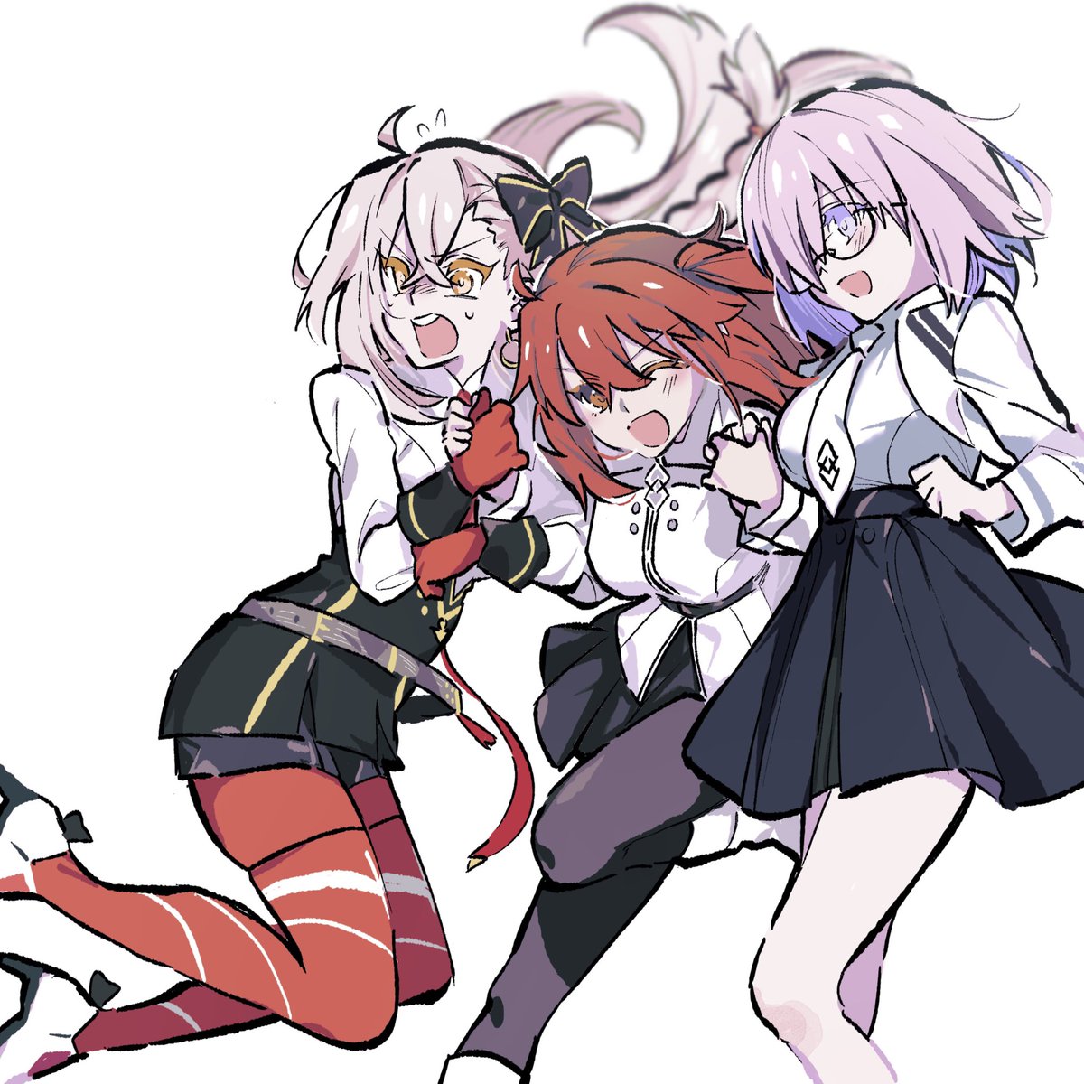 真白に広がる 次のページへ　#FGO