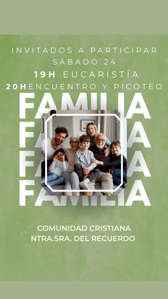 Comunidad Familiar Cristiana Recuerdo (@comunidrecuerdo) on Twitter photo 