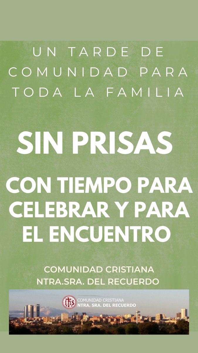 Comunidad Familiar Cristiana Recuerdo (@comunidrecuerdo) on Twitter photo 