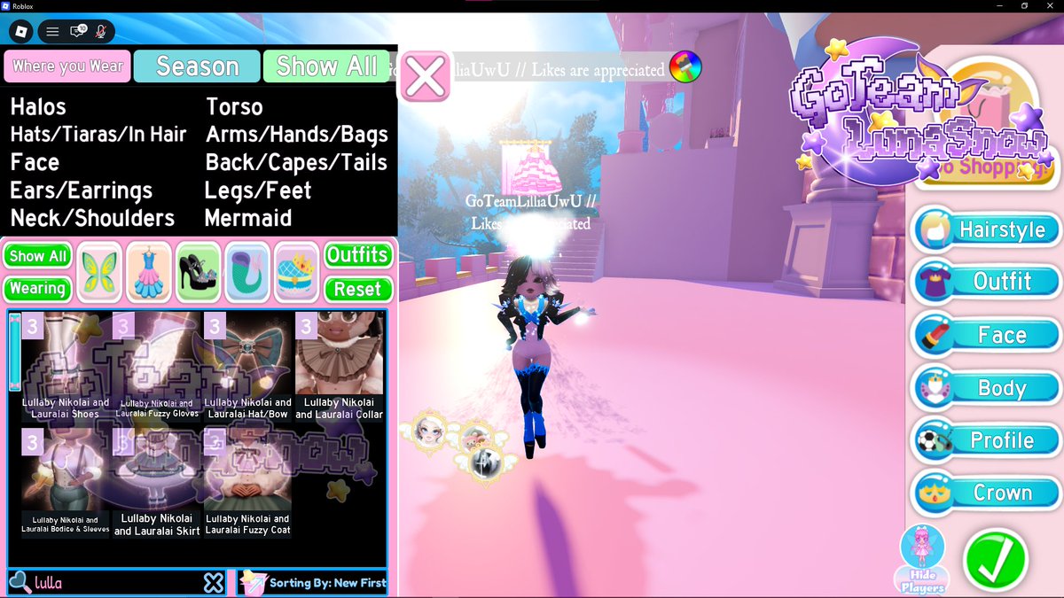 As I have hit 200 followers the giveaway is now on as a big thank you for hitting 200 ✨ it's three winners for the full set of the new winter outfit it's for the Lullably Nikolai and Lauralai set ✨❄️

requirements: like and comment (comment is so i can mark your name into the