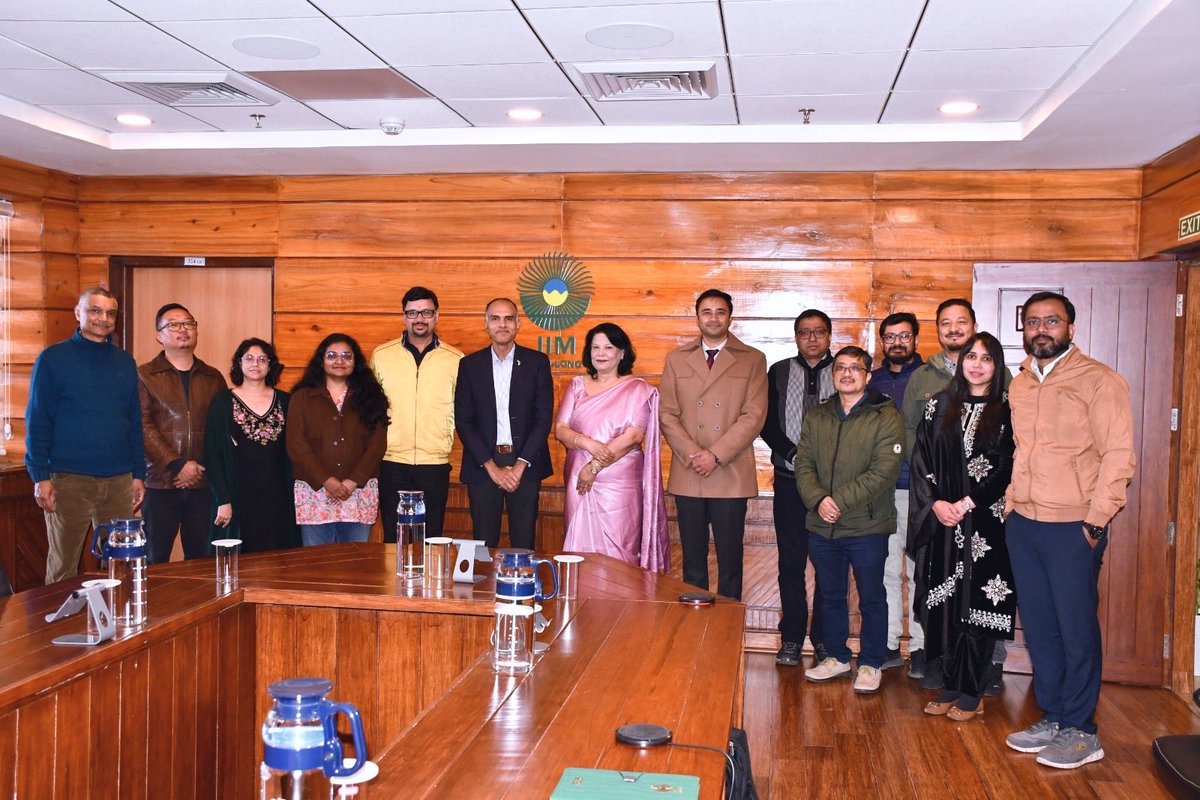 IIMShillong's tweet image. IIM Shillong hosted Mr. Prathap Das, Regional Head – South Asia, AACSB International, for an interaction with faculty and staff members to discuss the Institute’s AACSB accreditation roadmap and journey. 

#IIMShillong #AACSB #Accreditation #GlobalStandardsInEducation #IIMS