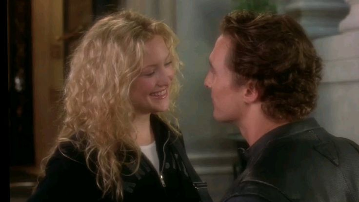 cinevow's tweet image. Kate Hudson and Matthew McConaughey in How to Lose a Guy in 10 Days, 2003