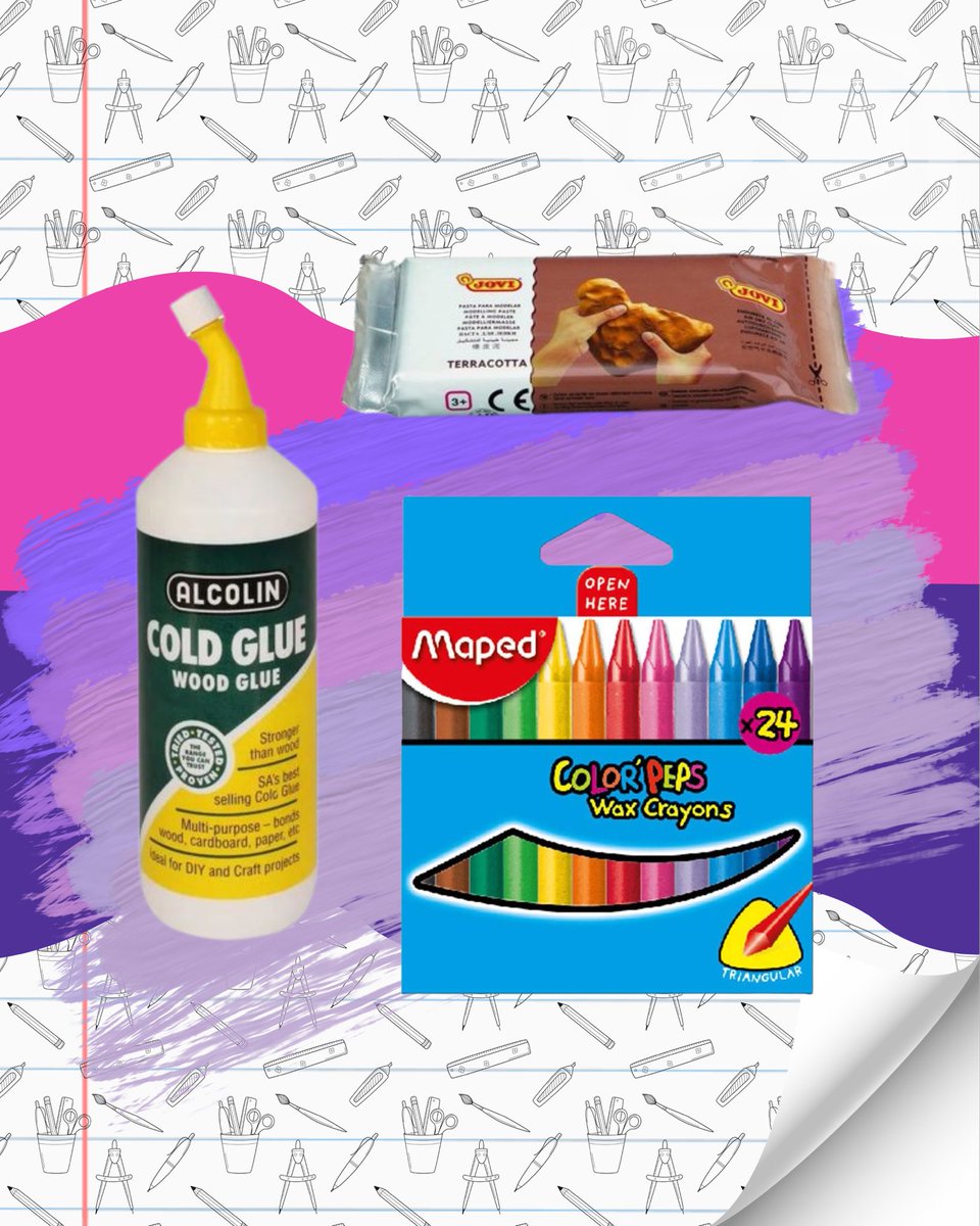 lootcoza's tweet image. Prep for Success.
Kickstart creativity with all the school and craft essentials in one place. From colourful paints, crayons, and pencils to clay, glue, and sketchbooks—everything young learners need to create, explore, and succeed.
Create. Colour. Craft. Conquer.
