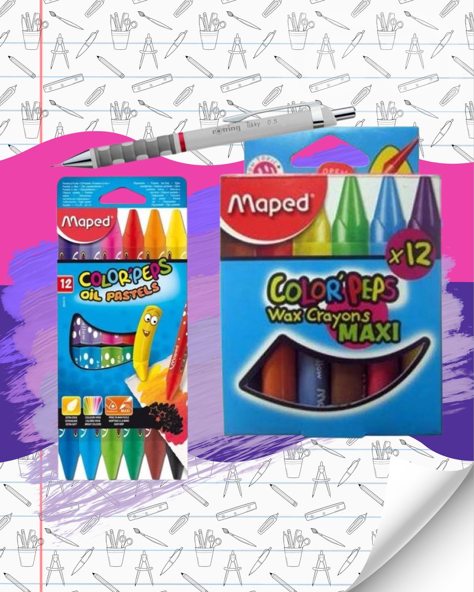 lootcoza's tweet image. Prep for Success.
Kickstart creativity with all the school and craft essentials in one place. From colourful paints, crayons, and pencils to clay, glue, and sketchbooks—everything young learners need to create, explore, and succeed.
Create. Colour. Craft. Conquer.
